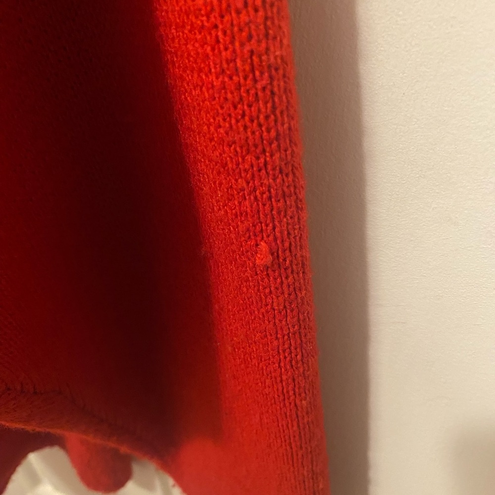 🧑‍🎄 SOLD 🧑‍🎄 Christmas Sweater, Red with decorations - Picture 10 of 13